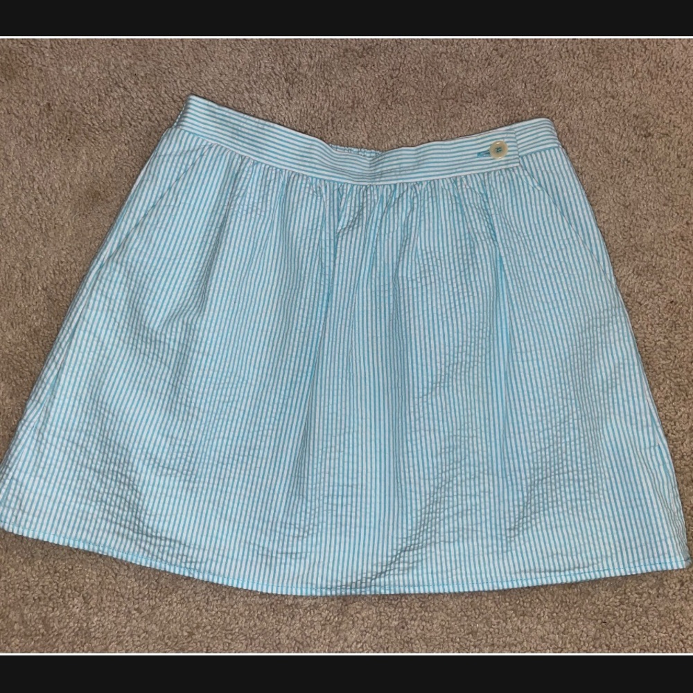 Lilly Pulitzer Seersucker Skirt Size XS